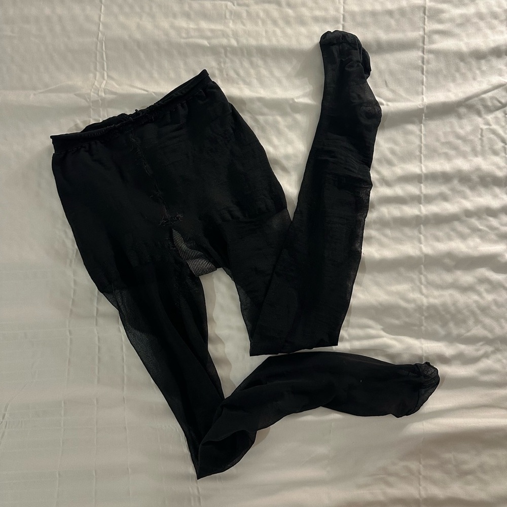 Worn Flight Attendant Nylons / Hosiery / Pantyhose